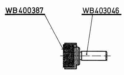 ventilni čep - komplet WB 401 255-U